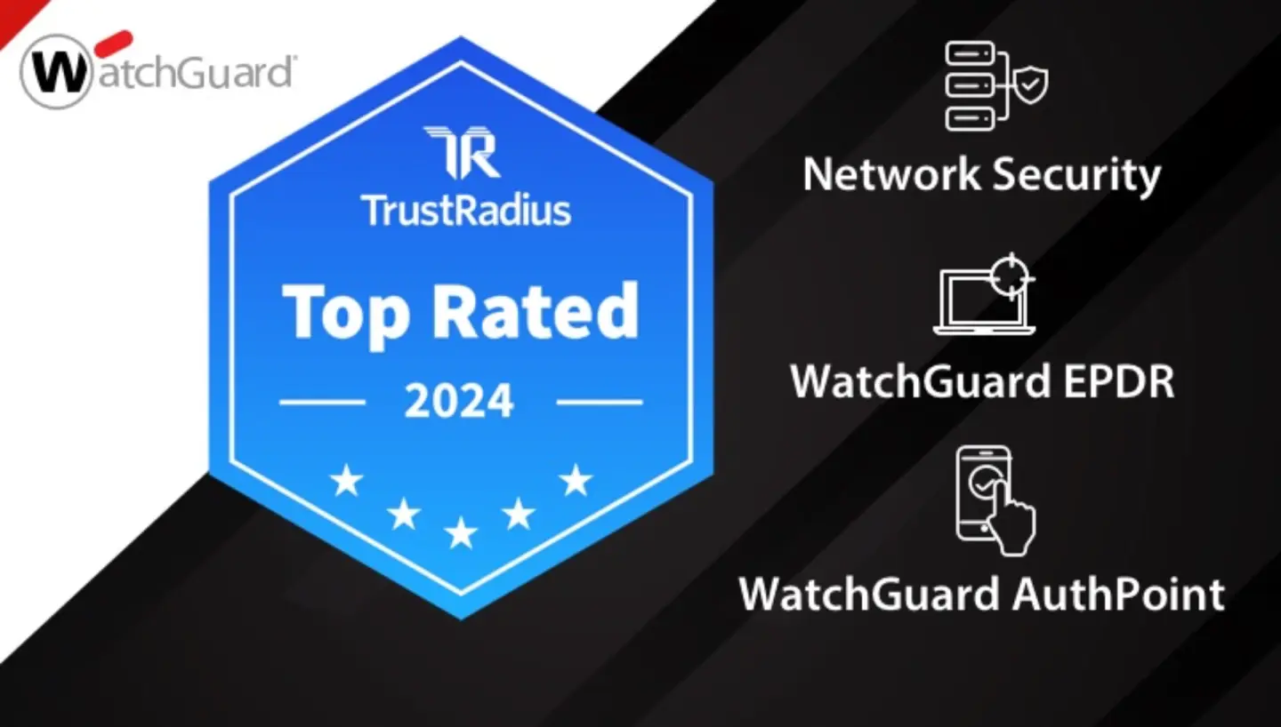 WatchGuard nagrodzony przez TrustRadius