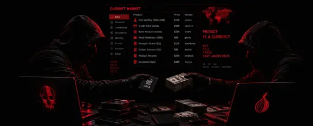 Ile kosztuje dostęp do sieci firmy w darknecie?