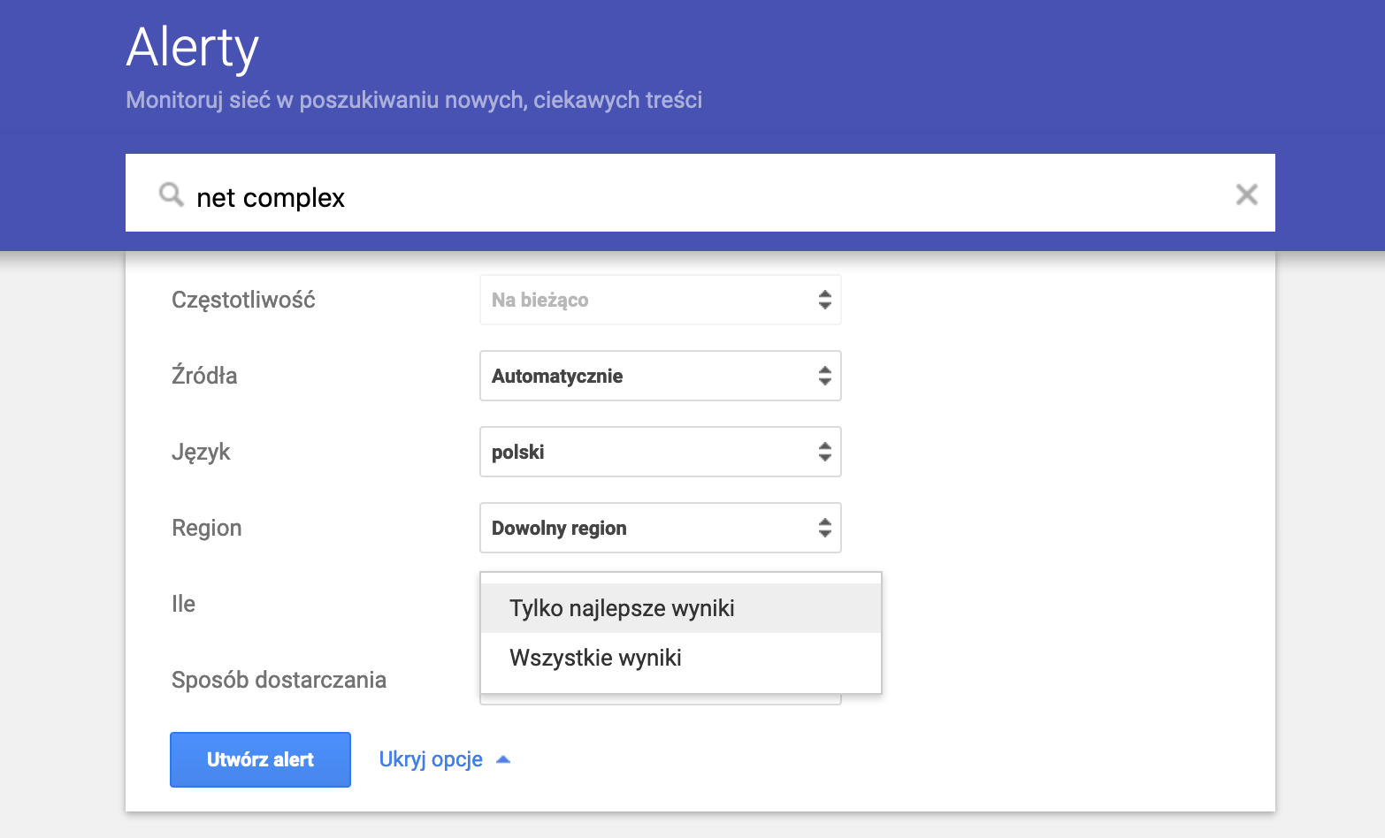 Zablokuj nowe strony o niższej reputacji